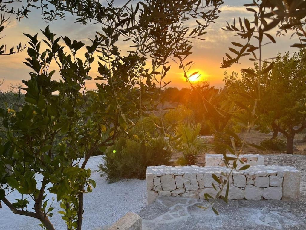 Casa Giuliveto - Charmantes Ferienhaus Mit Privatpool In Olivenhain Ostuni Eksteriør billede