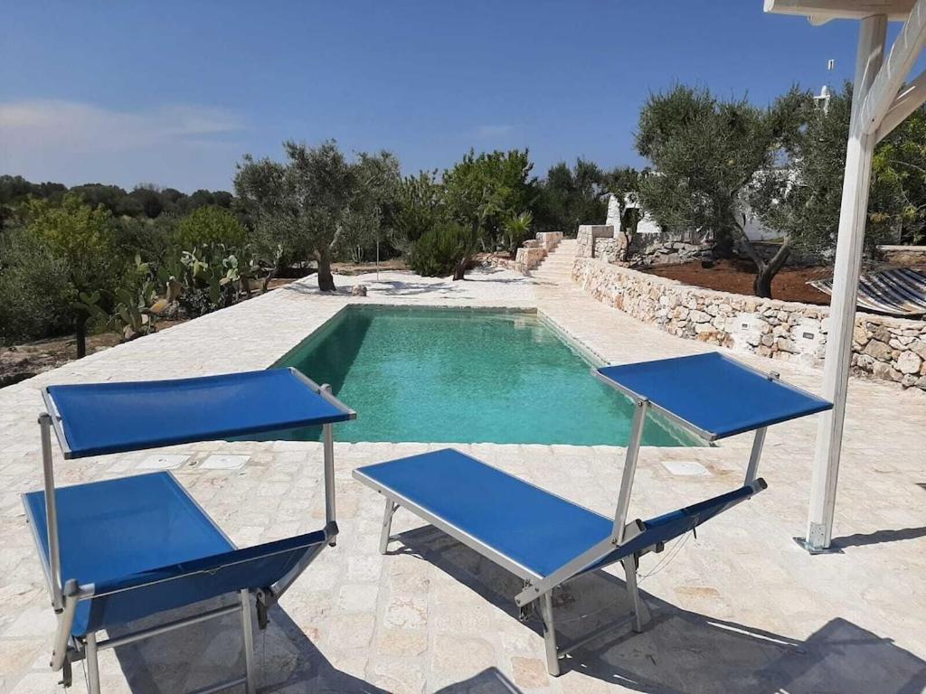 Casa Giuliveto - Charmantes Ferienhaus Mit Privatpool In Olivenhain Ostuni Eksteriør billede